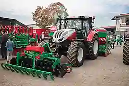 Bild von einem STEYR Traktor bei der Kirchweih 2018